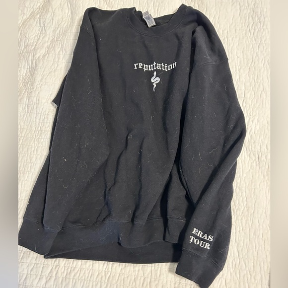 Gildan Jackets & Blazers - Taylor Swift Black Reputation Sweatshirt